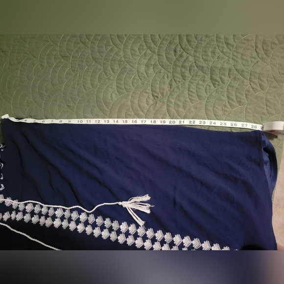 Blue and White Sun Dress - Picture 4 of 6